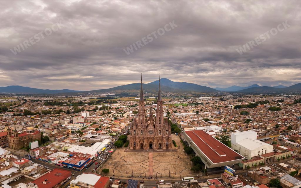 The Diocesan Sanctuary of Our Lady of Guadalupe, Cathedral in Zamora, Mexico