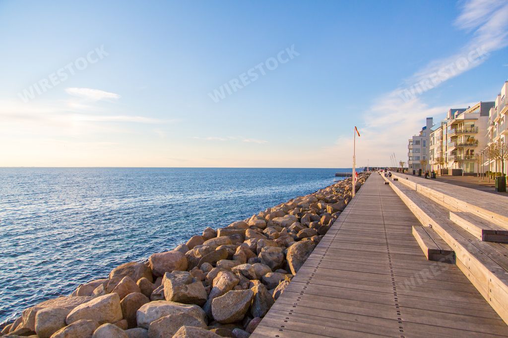 A beautiful view of the Vastra Hamnen (The Western Harbour) in Malmo