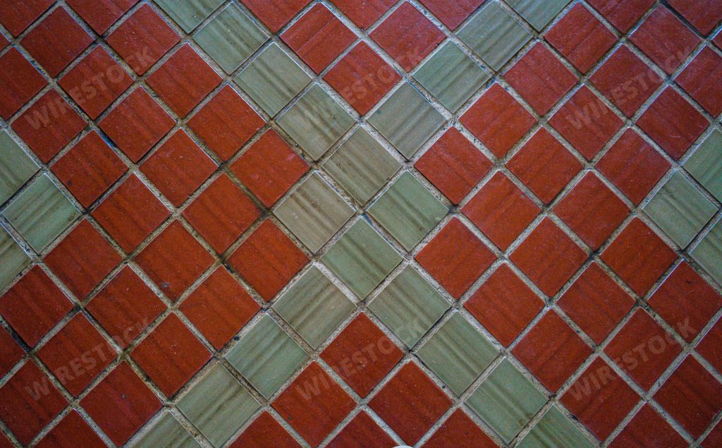 An old tiled wall texture perfect for background