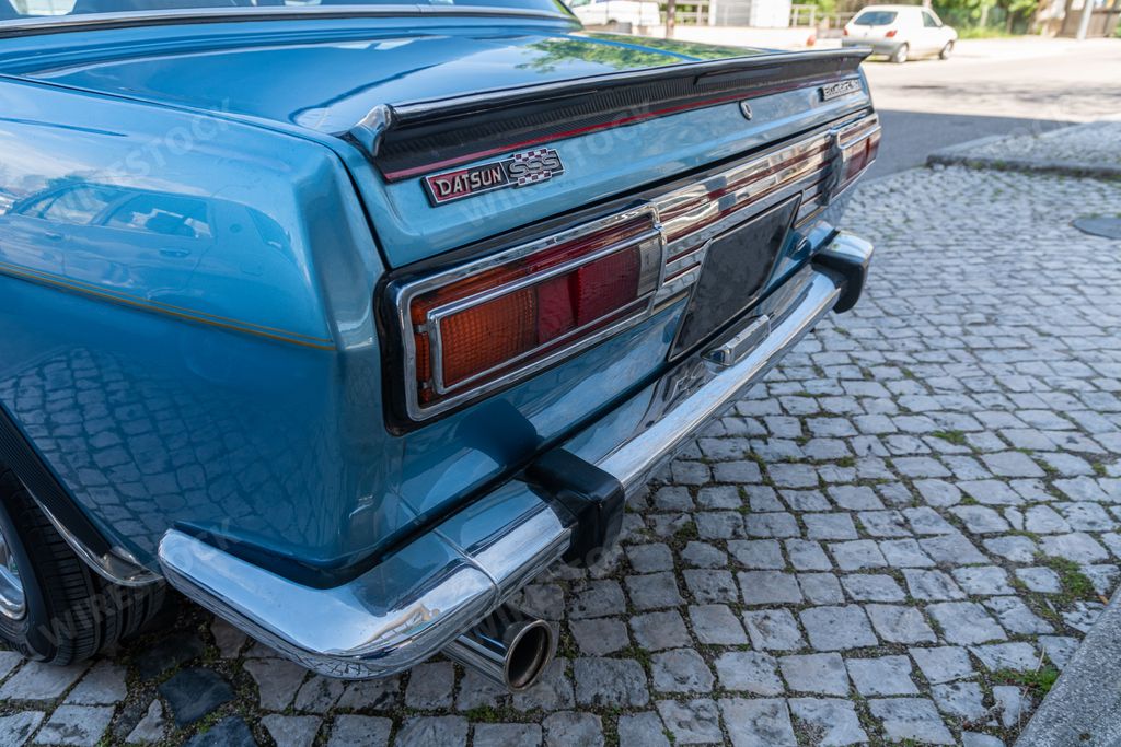 The historic Nissan Datsun Bluebird 1600SSS Coupe brand car