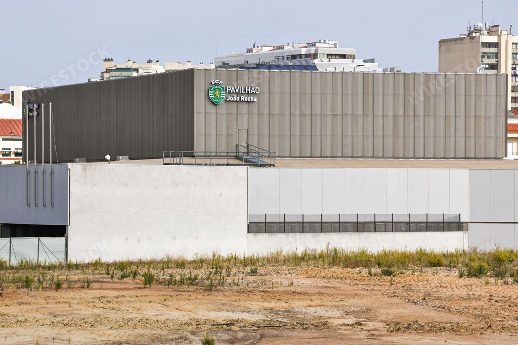 The Pavilhao Joao Rocha from Sporting Club of Portugal in Lisbon