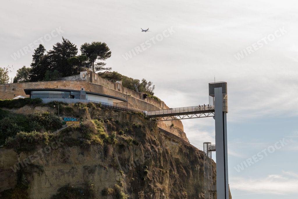 Boca do Vento Panoramic Elevator, Almada, Portugal
