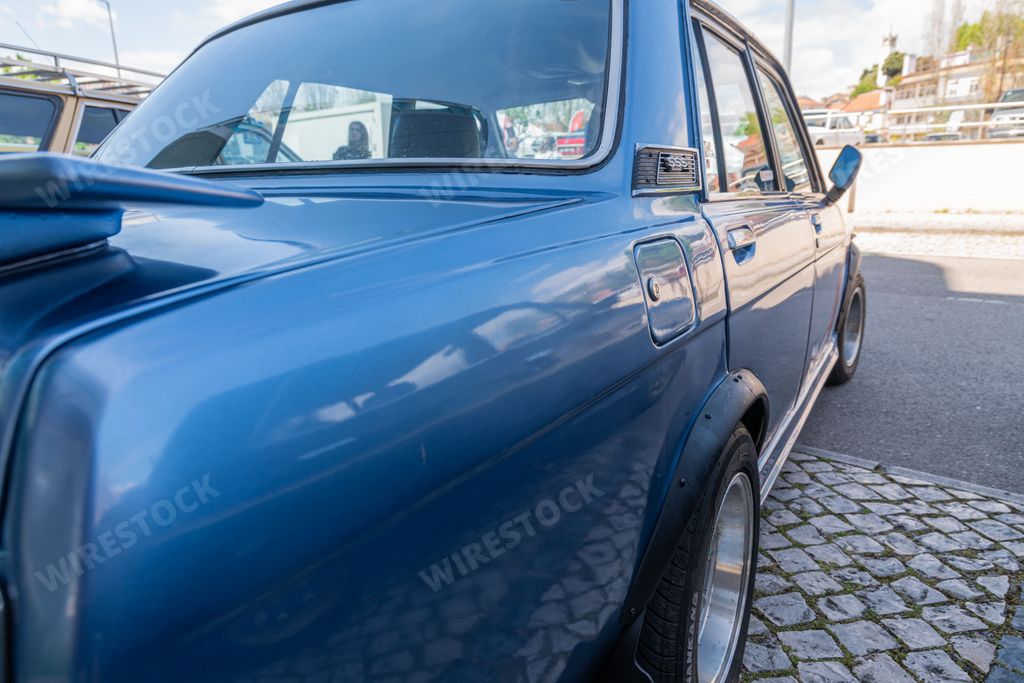 The historic Nissan Datsun Bluebird 1600SSS Coupe brand car
