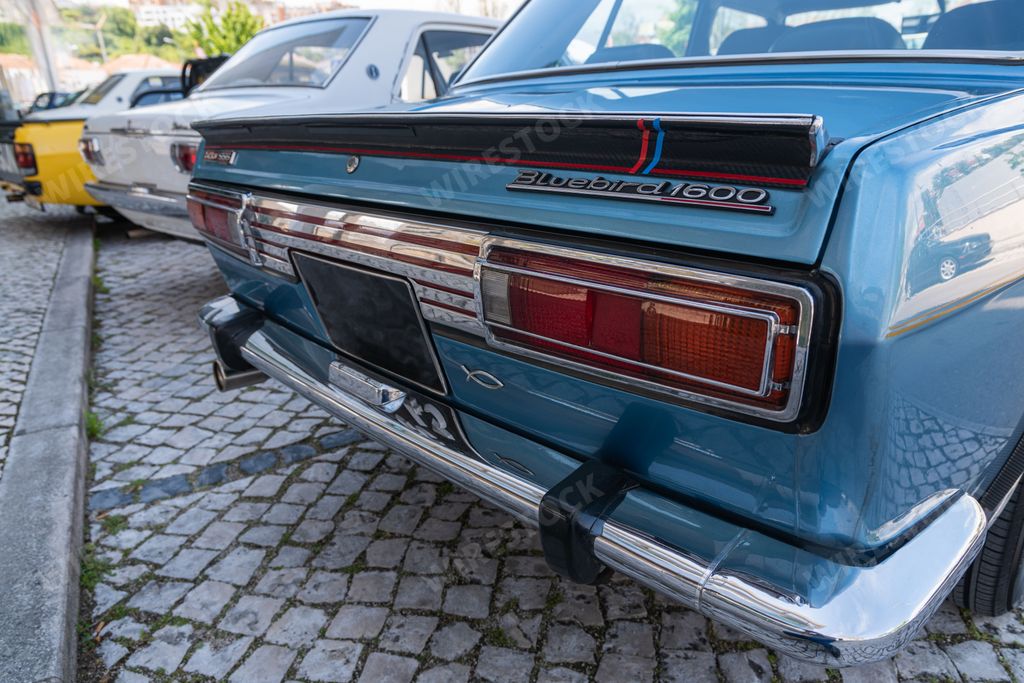 The historic Nissan Datsun Bluebird 1600SSS Coupe brand car