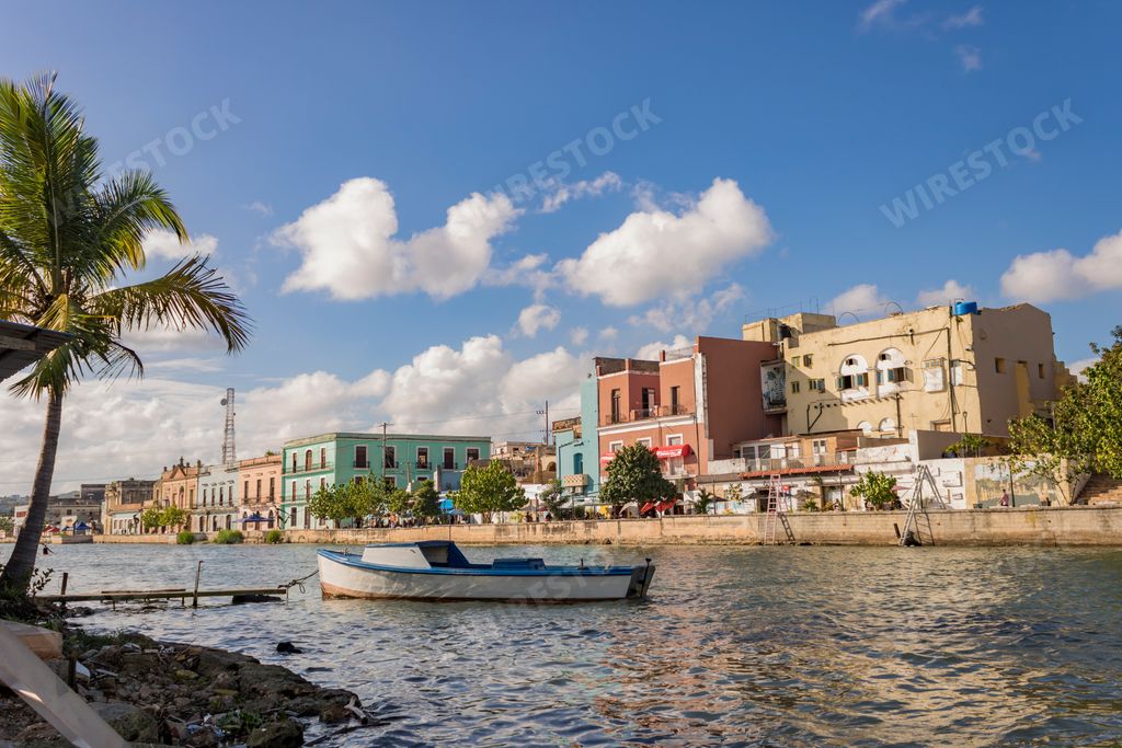 A closeup of the Rio San Juan in Matanzas, Cuba