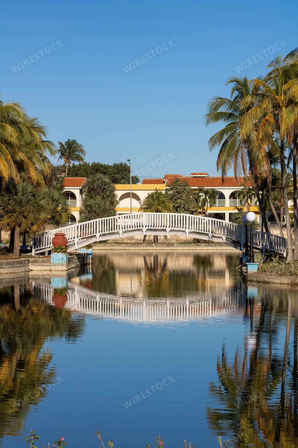 A vertical shot of the Josone Park Varadero, Cuba