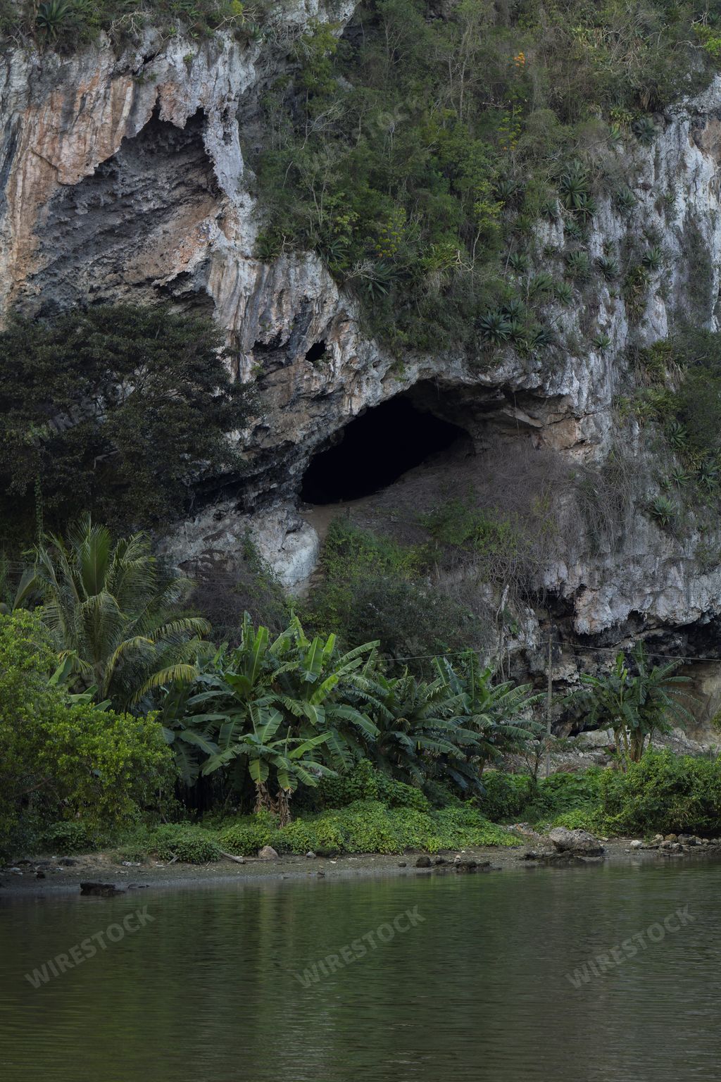 A beautiful shot of the Indian Cave in the Yumuri Valley