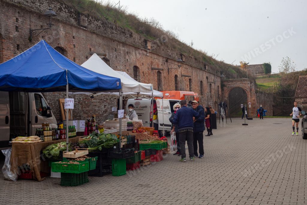 The Giorni della Merla festival in a small Pizzighettone comune Italy