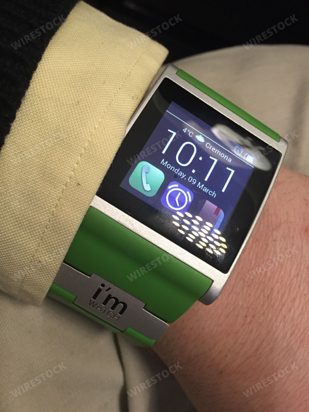 The i'm Watch is a smartwatch developed by Italian company i'm S.p.A. It was conceptualized by Manuel Zanella and Massimiliano Bertolini in early 2011