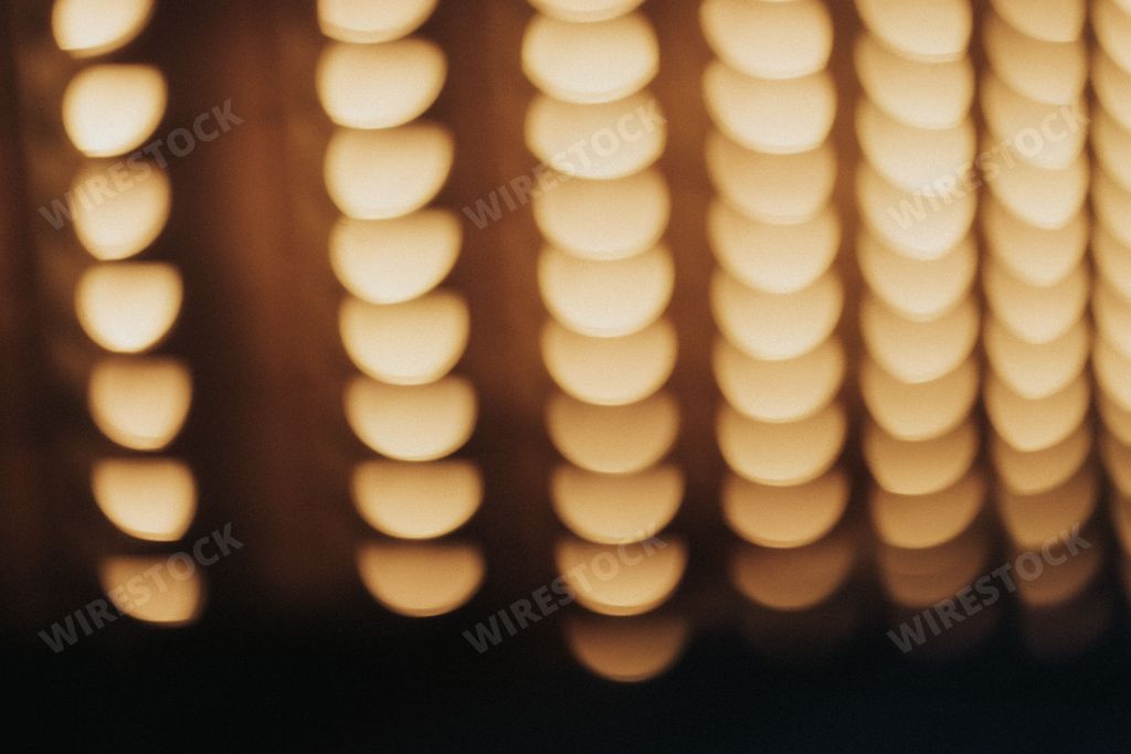 Out of Focus Light Bulbs