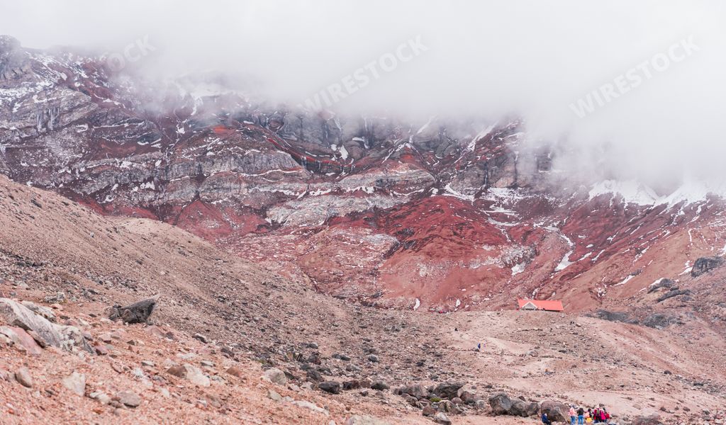 The breathtaking view of the mountains. Ecuador, the Andes.