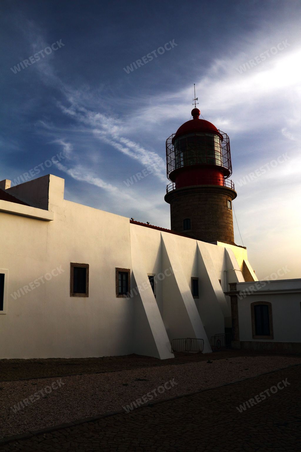 The Lighthouse of Cabo de Sao Vicente. Portugal.