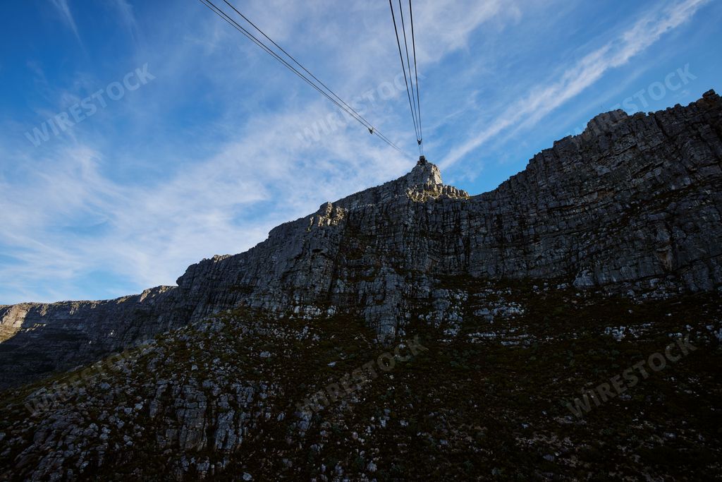 The landscape of the Table Mountain