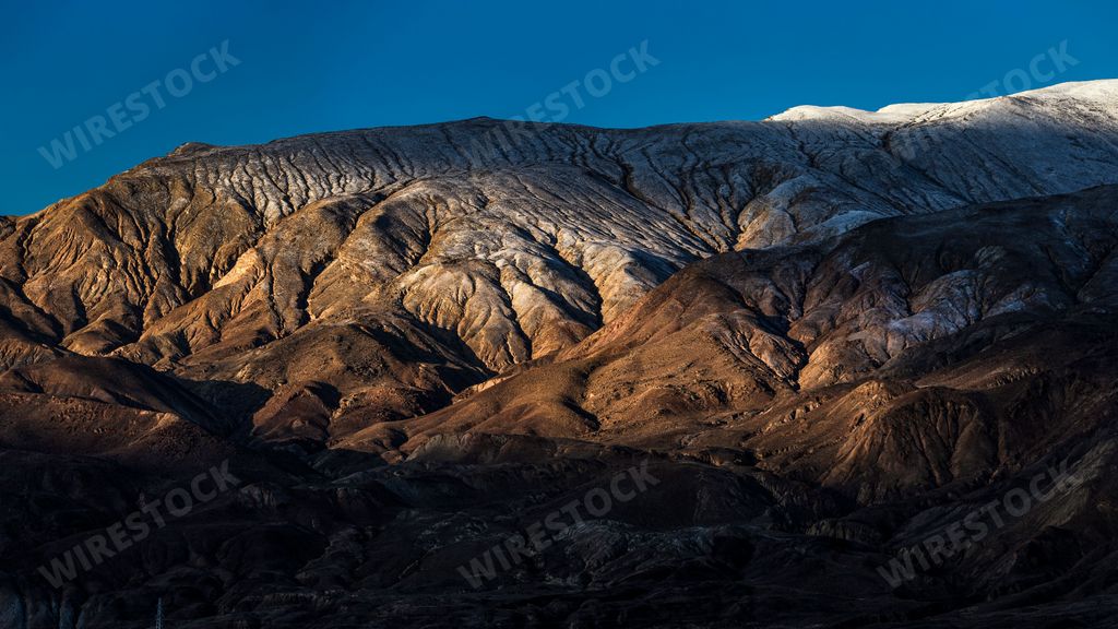 A landscape of Snow mountain in Luozha County, Shannan City, Tibet, China