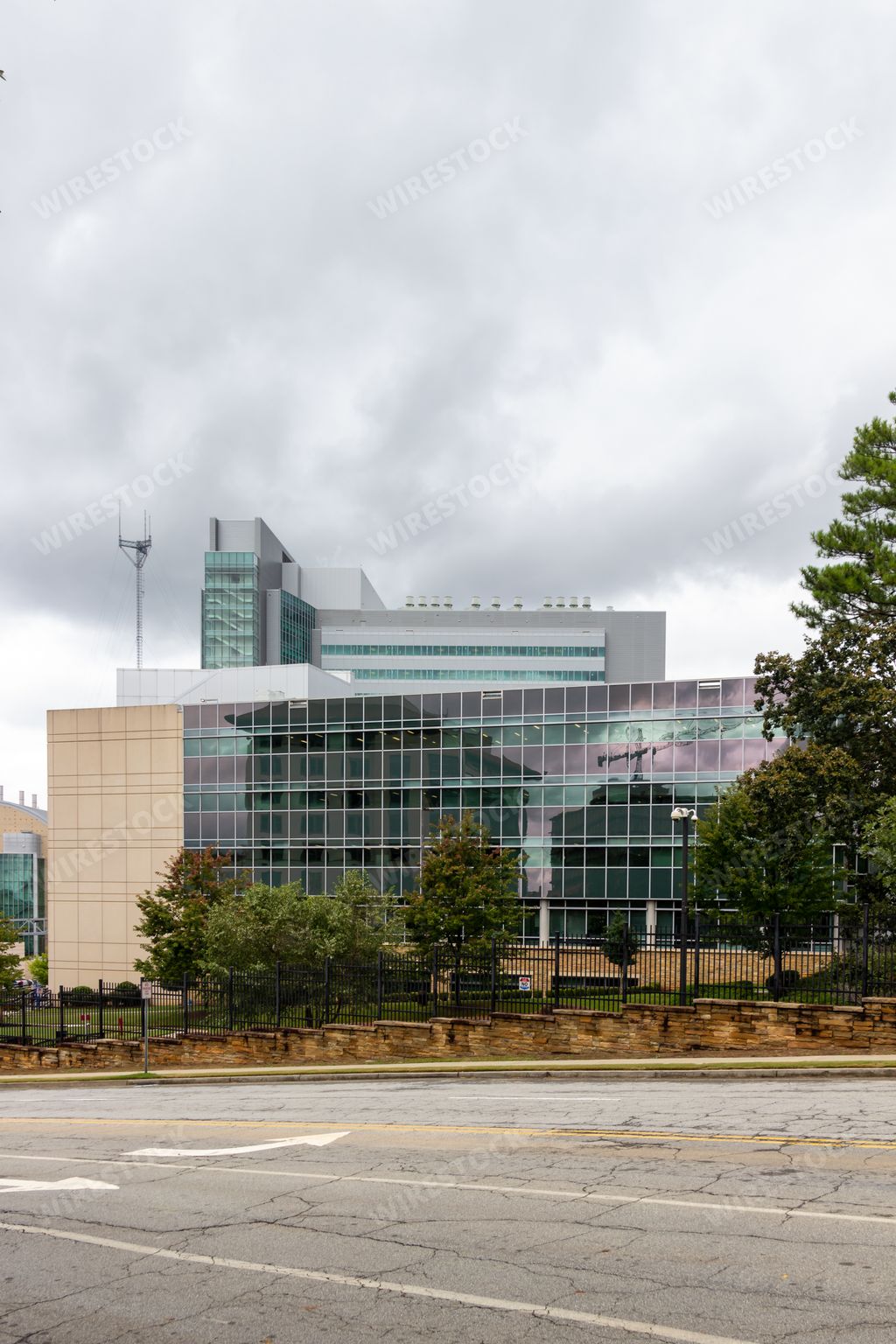 Atlanta, Georgia / United States - September 25, 2020: Exterior of the CDC Headquarters in Atlanta, Georgia located on 1600 Clifton Road
