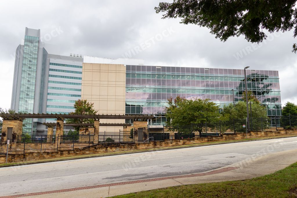 Atlanta, Georgia / United States - September 25, 2020: Exterior of the CDC Headquarters in Atlanta, Georgia located on 1600 Clifton Road