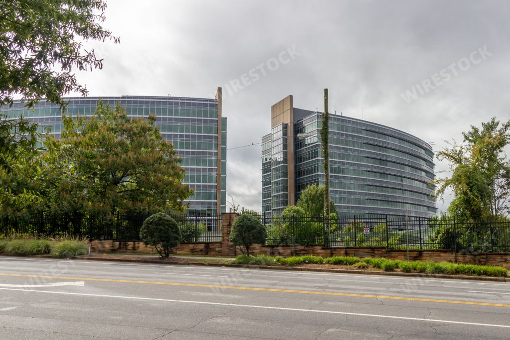 Atlanta, Georgia / United States - September 25, 2020: Exterior of the CDC Headquarters in Atlanta, Georgia located on 1600 Clifton Road