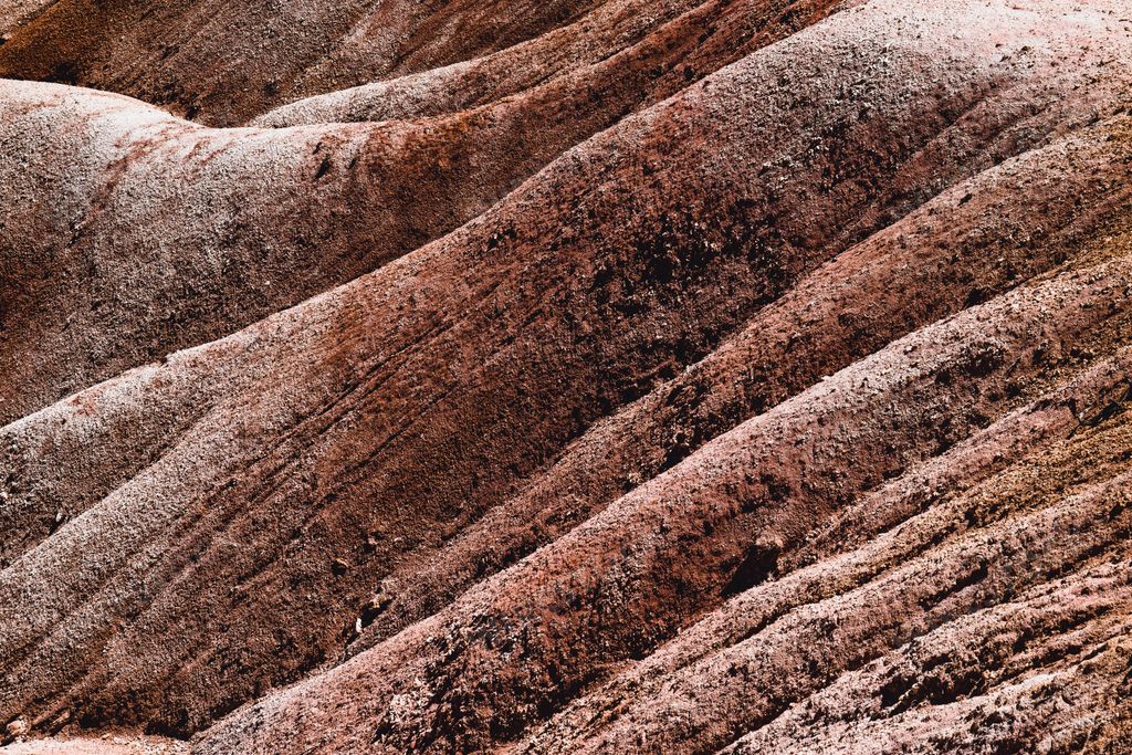 A brown stone surface. Bryce Canyon National Park, Utah.
