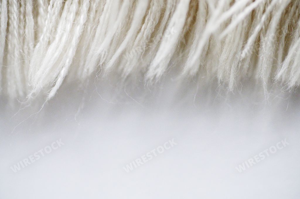 A closeup shot of cloth stars on a white surface