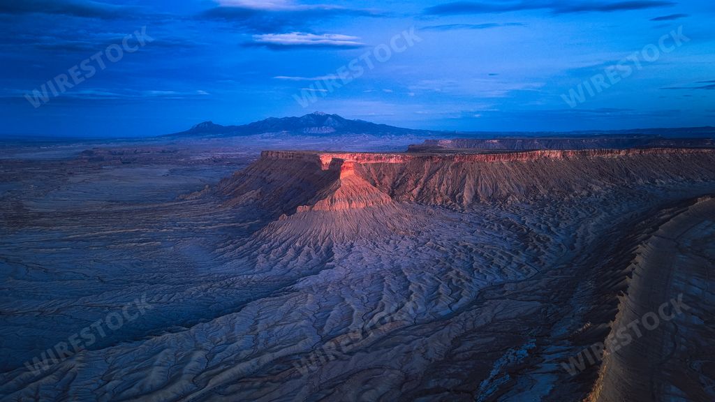 A beautiful landscape in Kanesville Mesa, Utah - perfect for wallpaper