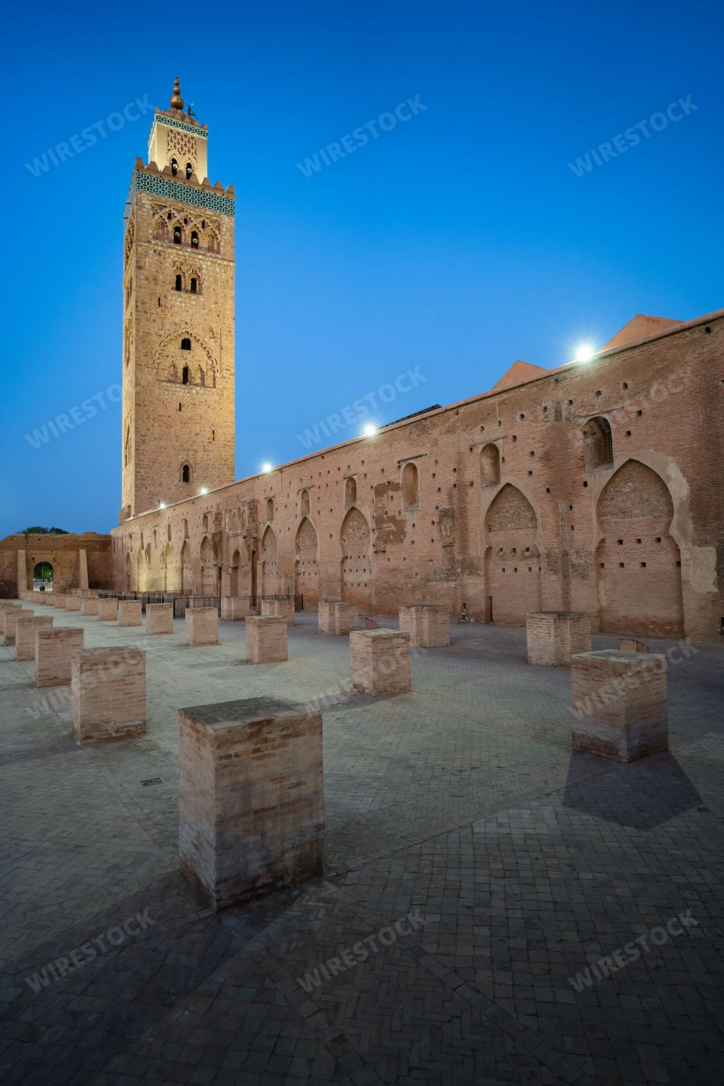The Kutubiyya Mosque in Marrakesh, Morocco