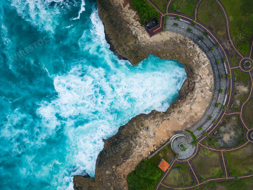 The Blow Hole of Devil's Tears, Nusa Lembongan, Indonesia
