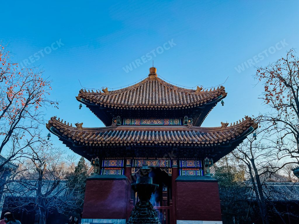 The Yonghe Temple (Lama Temple) in Beijing, China