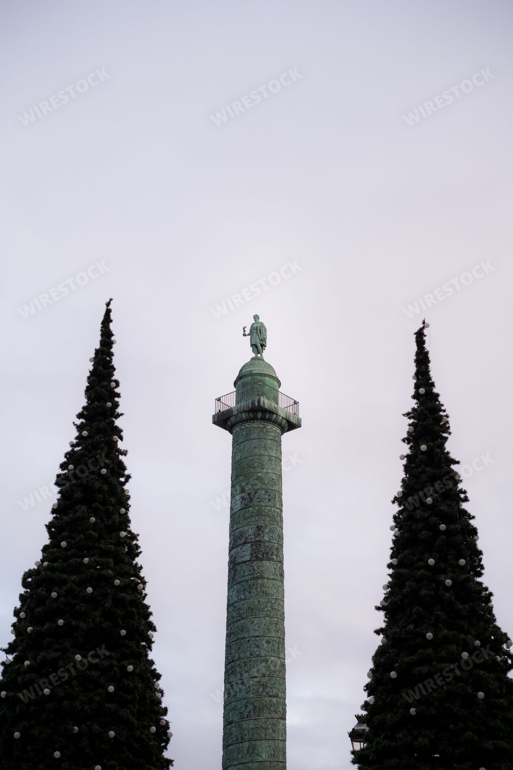 The Vendome Column in Paris, France