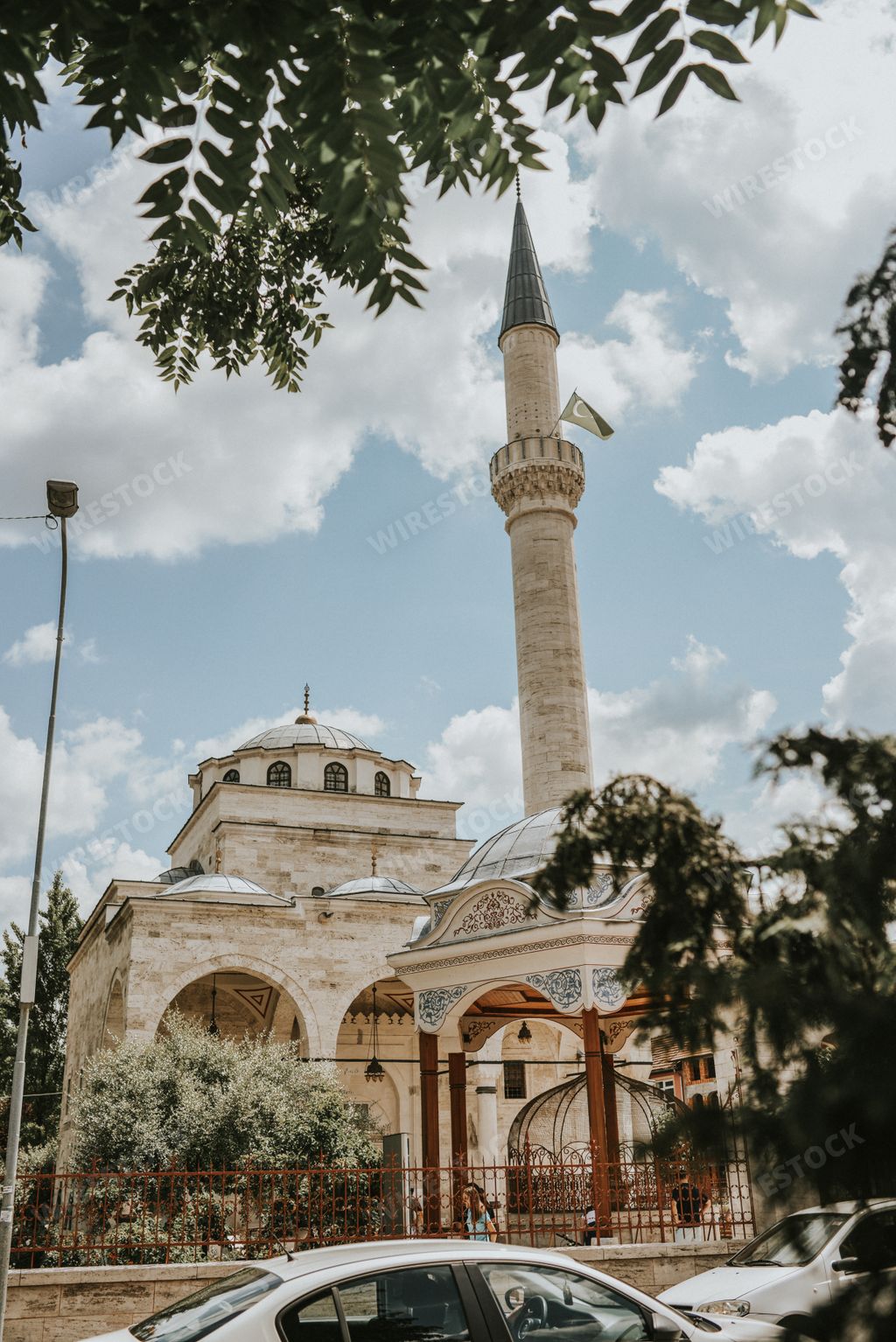 Beautiful national treasure, Ferhadija mosque Banja Luka, Bosnia and Herzegovina.