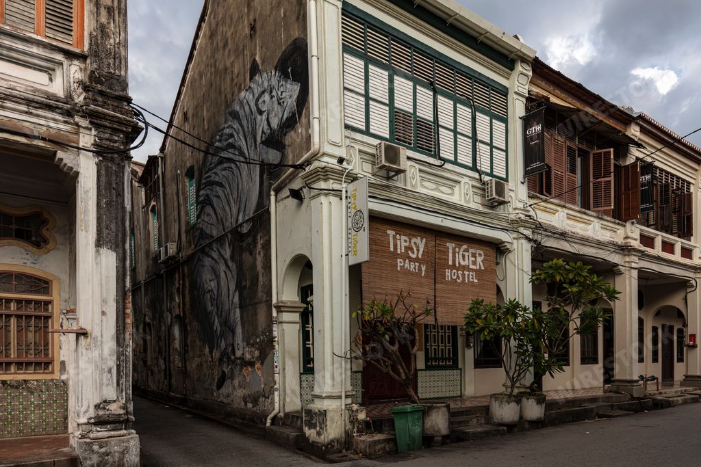 Street Art in the city of Georgetown, Penang, Malaysia - shot in December 2019.