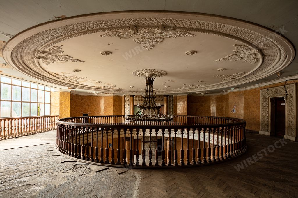 Abandoned Sanitarium in Tskaltubo Georgia