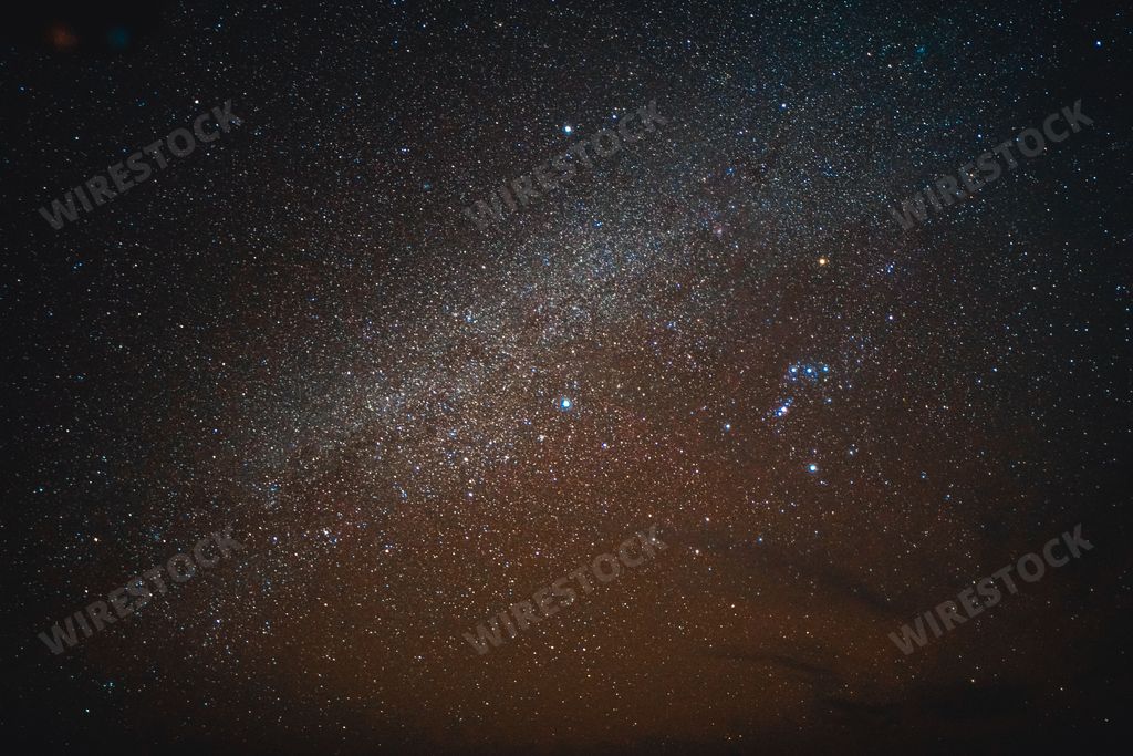 A splendid starry sky at night for cool background
