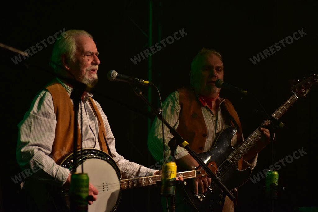 English Scrumpy and Western band The Wurzels perform at Komedia, Bath. United Kingdom. December 8th,