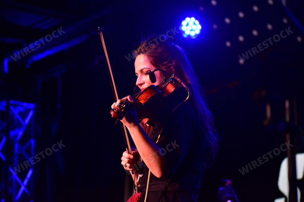 Folk band Steeleye Span in performance at The Great British Folk Festival, Butlins Holiday Resort, Skegness, UK. January 6th-8th 2023.