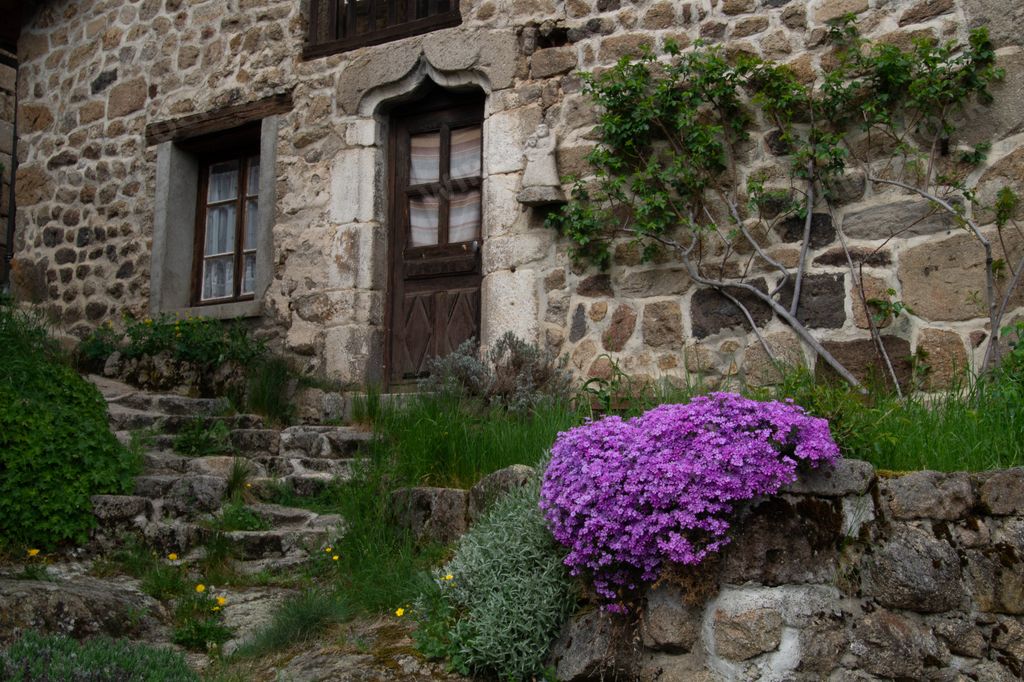 A typical village of high Loire in Auvergne