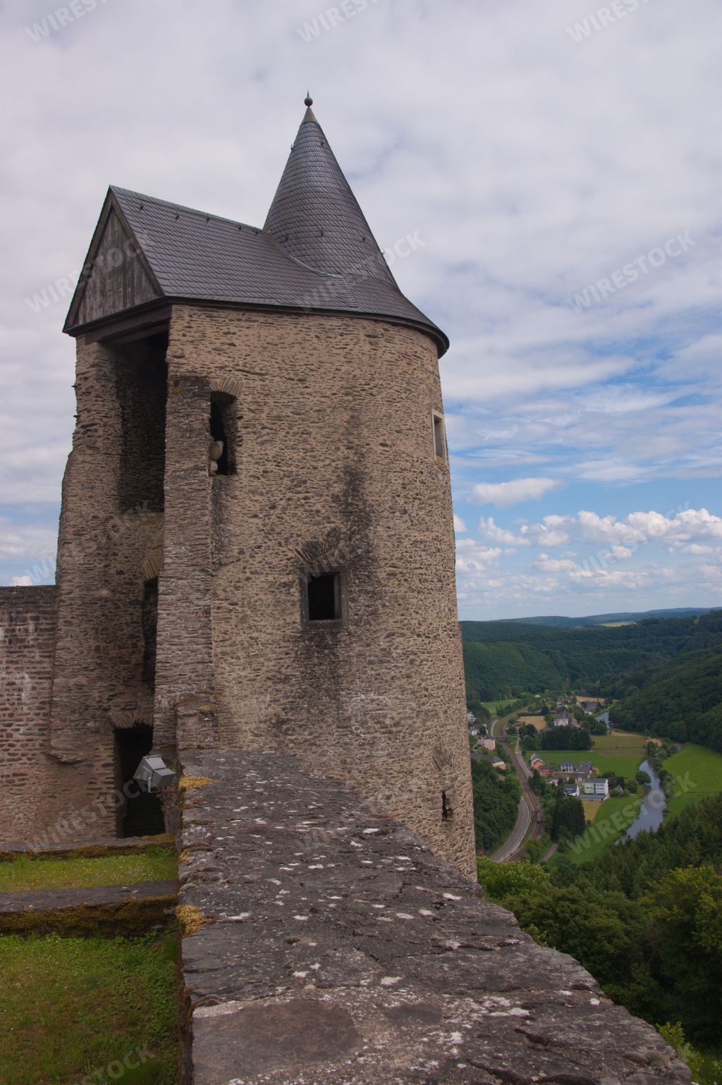 A beautiful historical landscape in Luxembourg