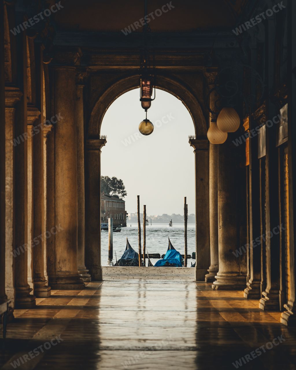 A beautiful cityscape of Venice Italy