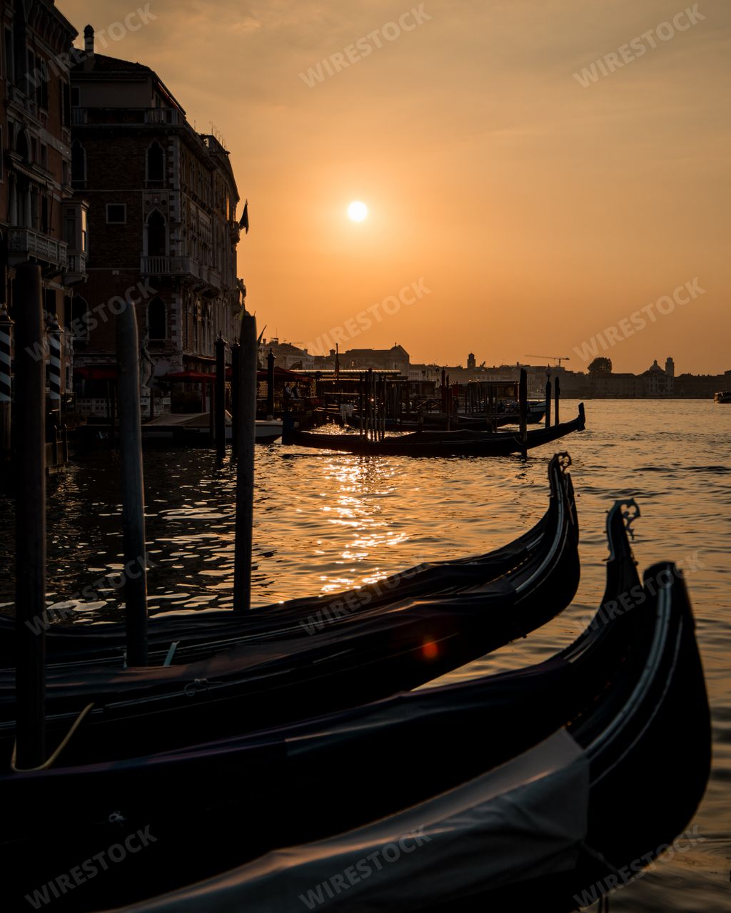 A beautiful cityscape of Venice Italy