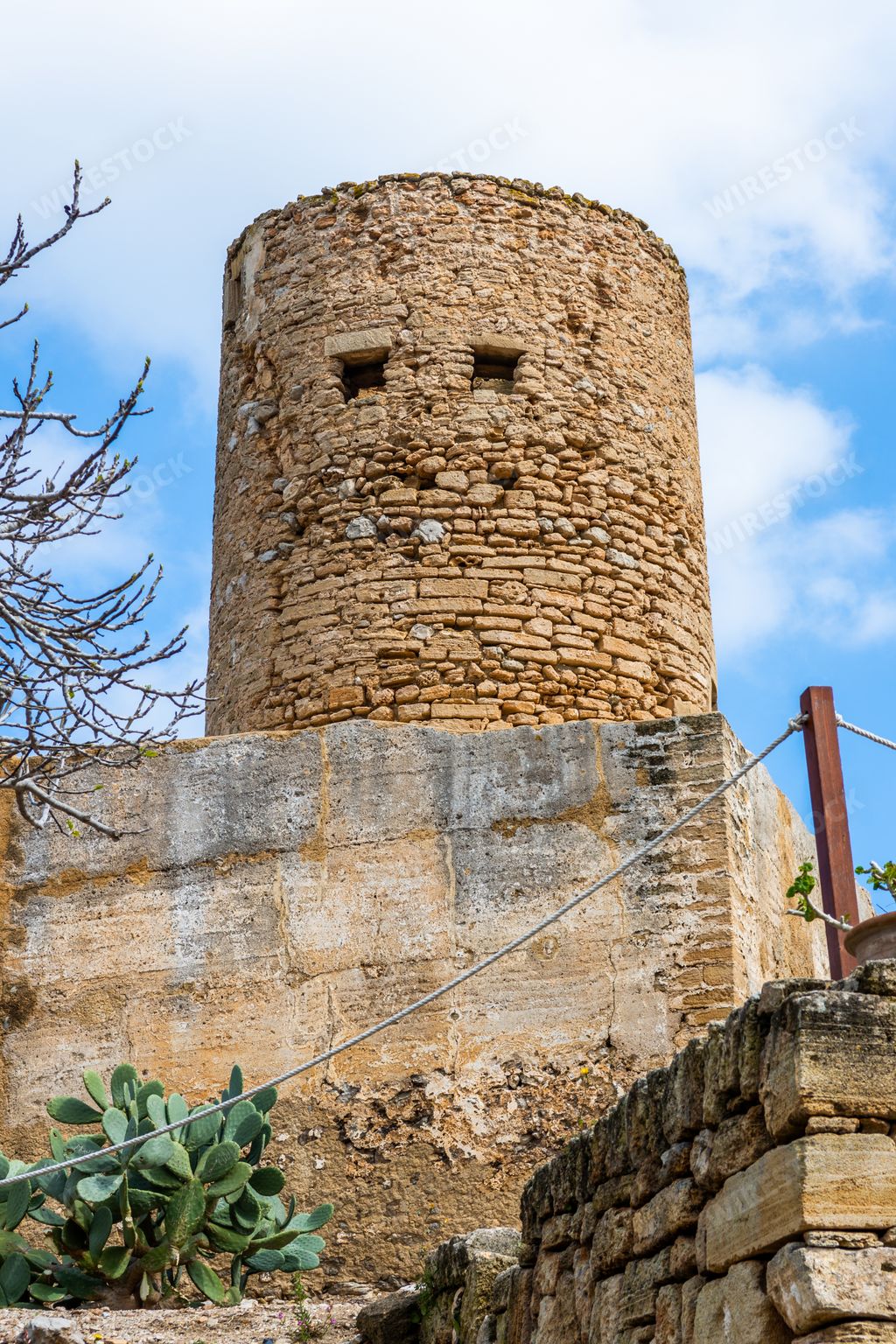 The Castell Capdepera in Mallorca Spain