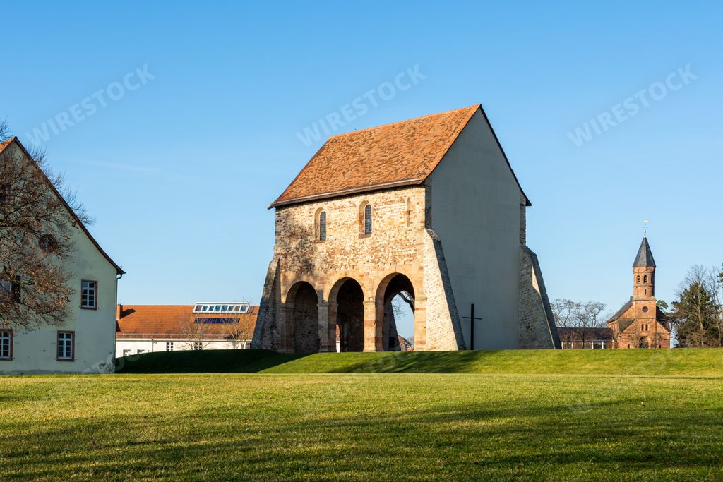 A beautiful photo of Kloster Lorsch abbey in Germany