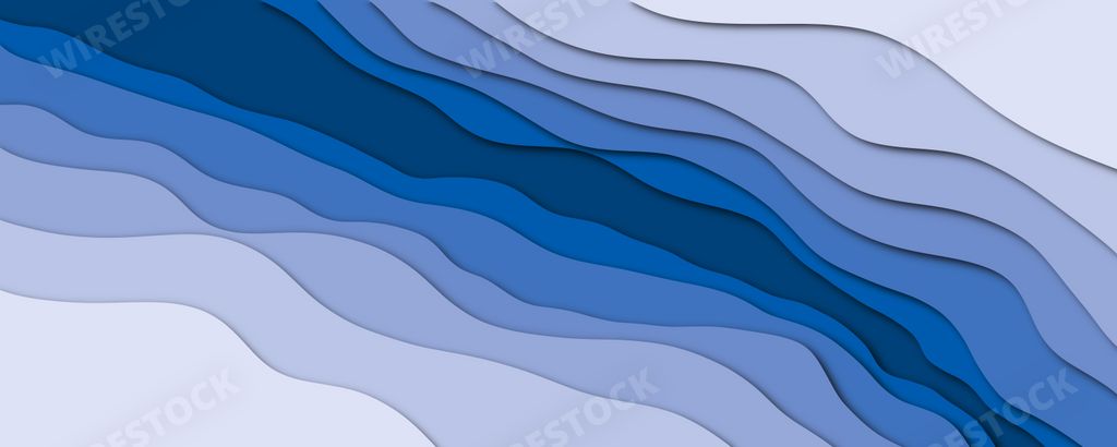 A digital illustration of a background with shades of blue for your wallpapers