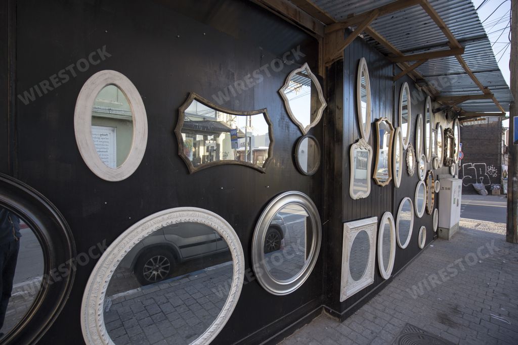 Mystical Mirror Shop Reflection