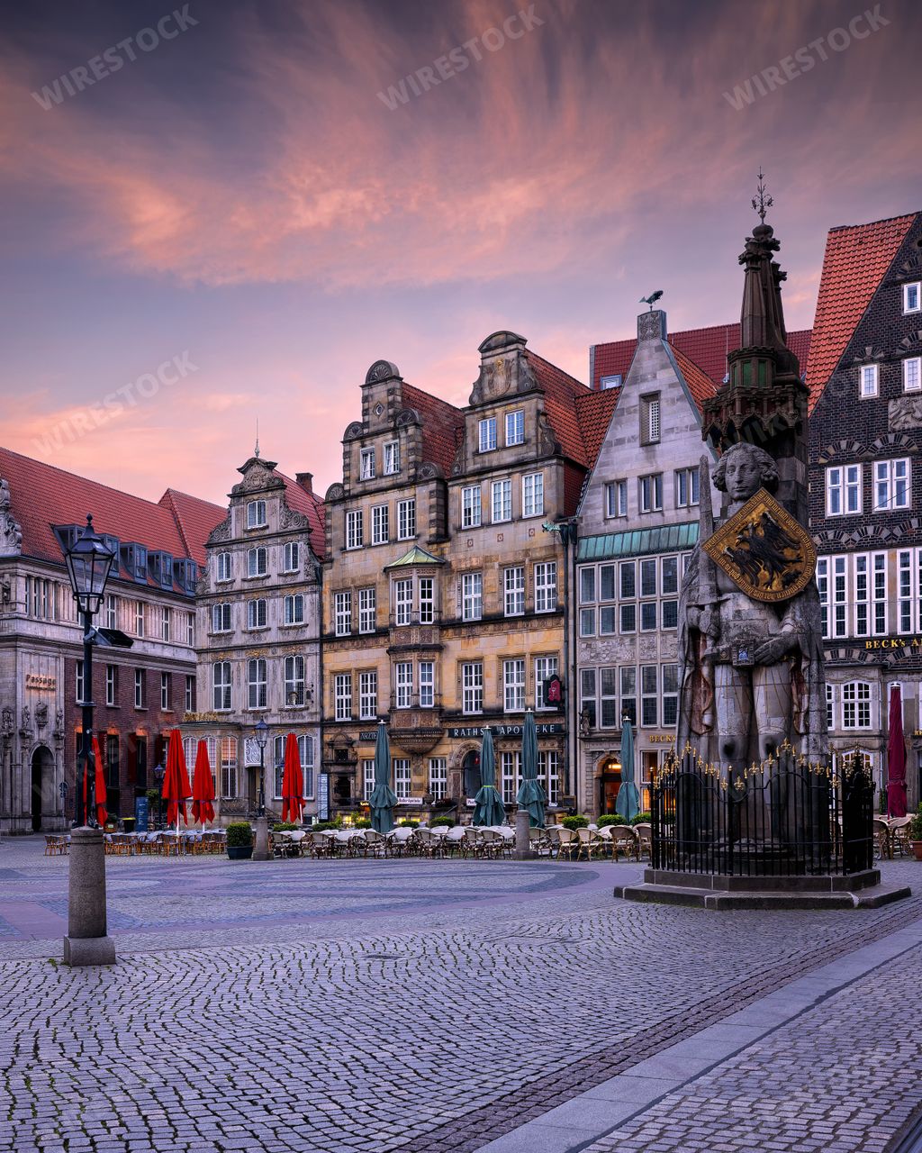 The Bremen Market Square is a square situated in the centre of the city of Bremen. One of the oldest public squares in the city