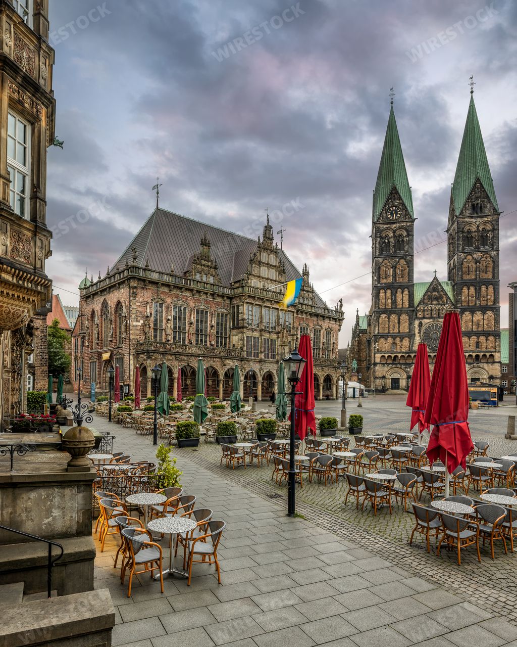 The Bremen Market Square is a square situated in the centre of the city of Bremen. One of the oldest public squares in the city