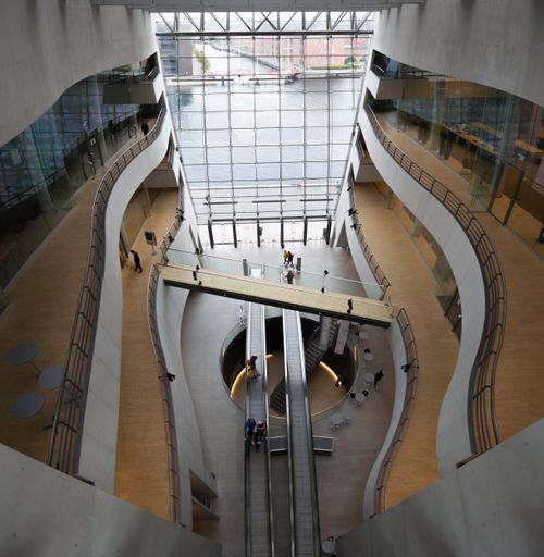 Inside The Royal Library Stock photo | Wirestock