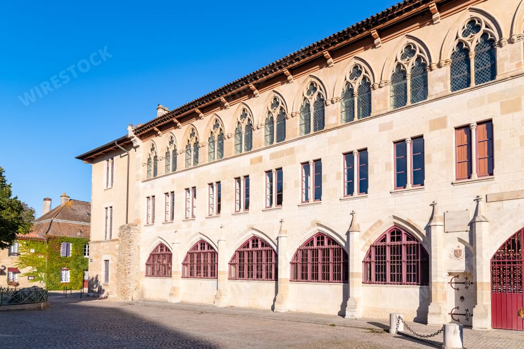 Cluny abbey, medieval monastery in Burgundy, France