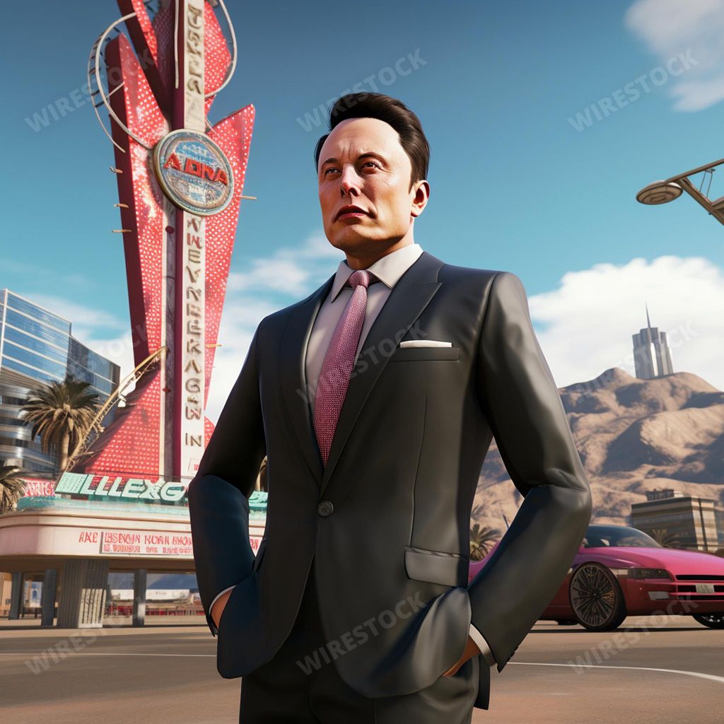 An AI generated illustration of A smartly dressed man wearing a suit and tie stands in front of a plain background, smiling for the camera