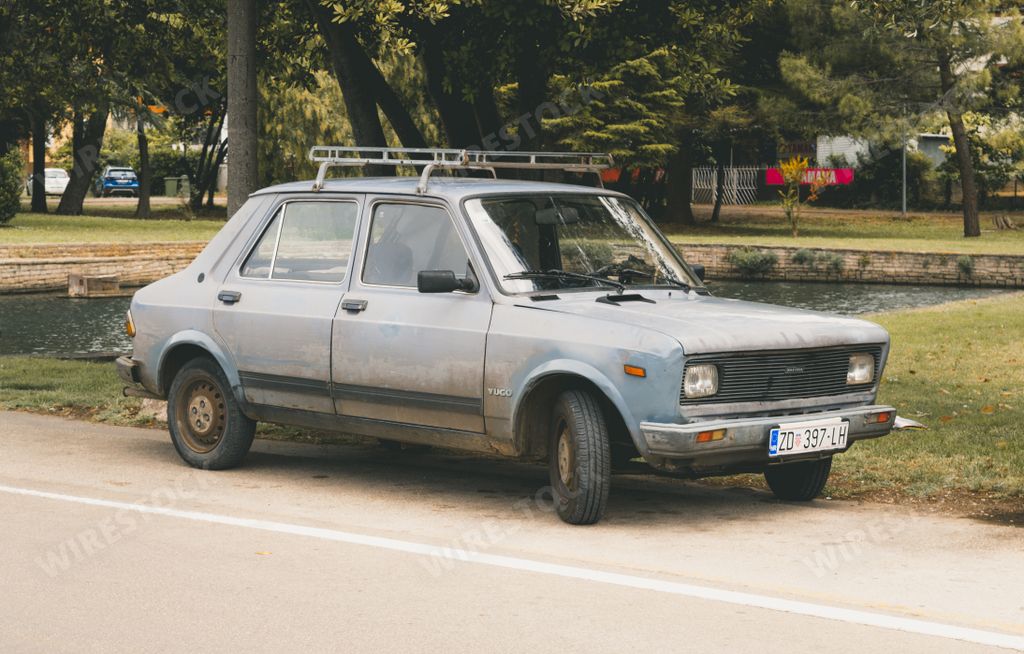 Zastava 128 is classic yugoslavian car made under Fiat licence in 1980's
