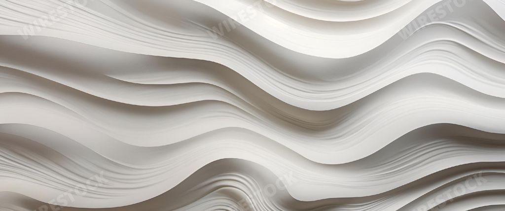 An AI-generated illustration of an abstract wavy pattern