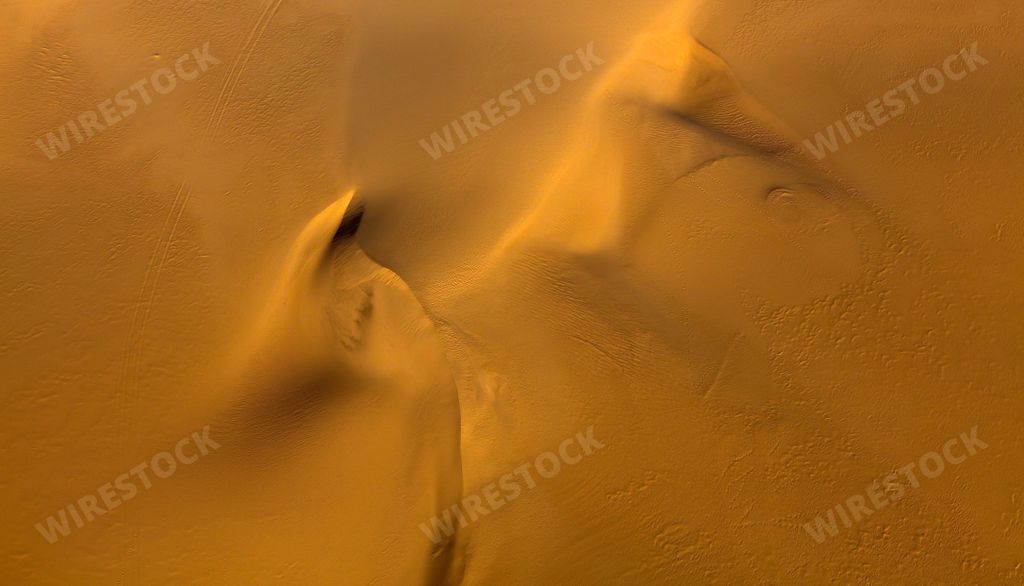 A top view of the sand dune texture - perfect for wallpaper